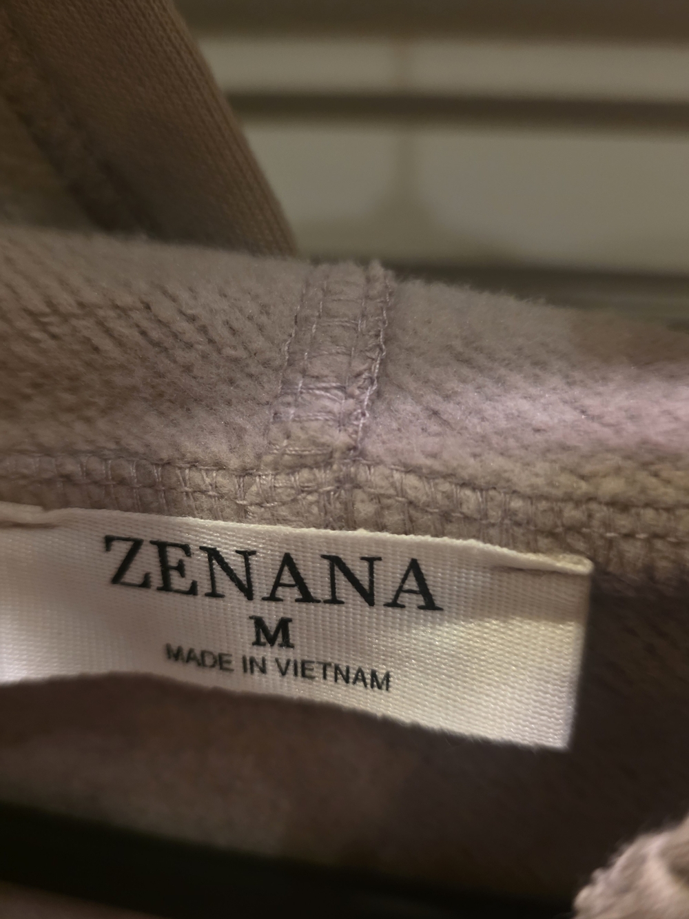 Zenana Outfitters Taupe Beige Sweatshirt & Joggers Set - Picture 4 of 4